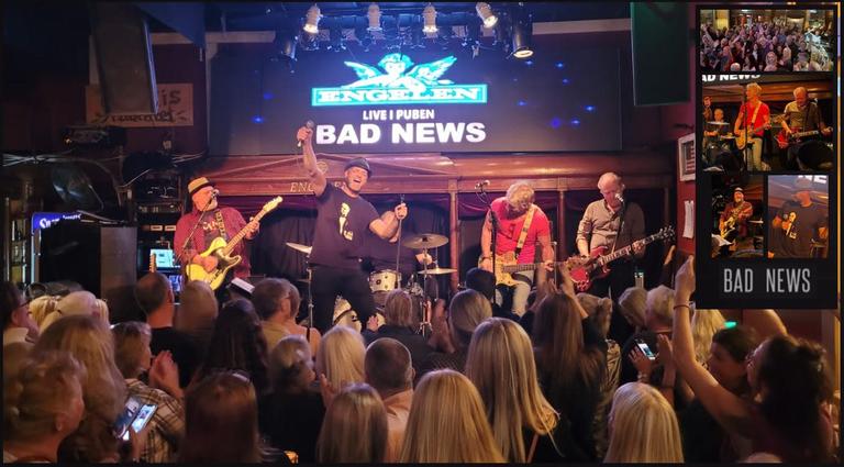 Partbandet Bad News Rock n roll